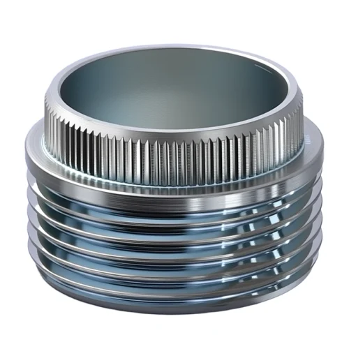 Carbon Steel Pipe Fittings Manufacturer, Straight Knurled Threaded Pipe Adapter